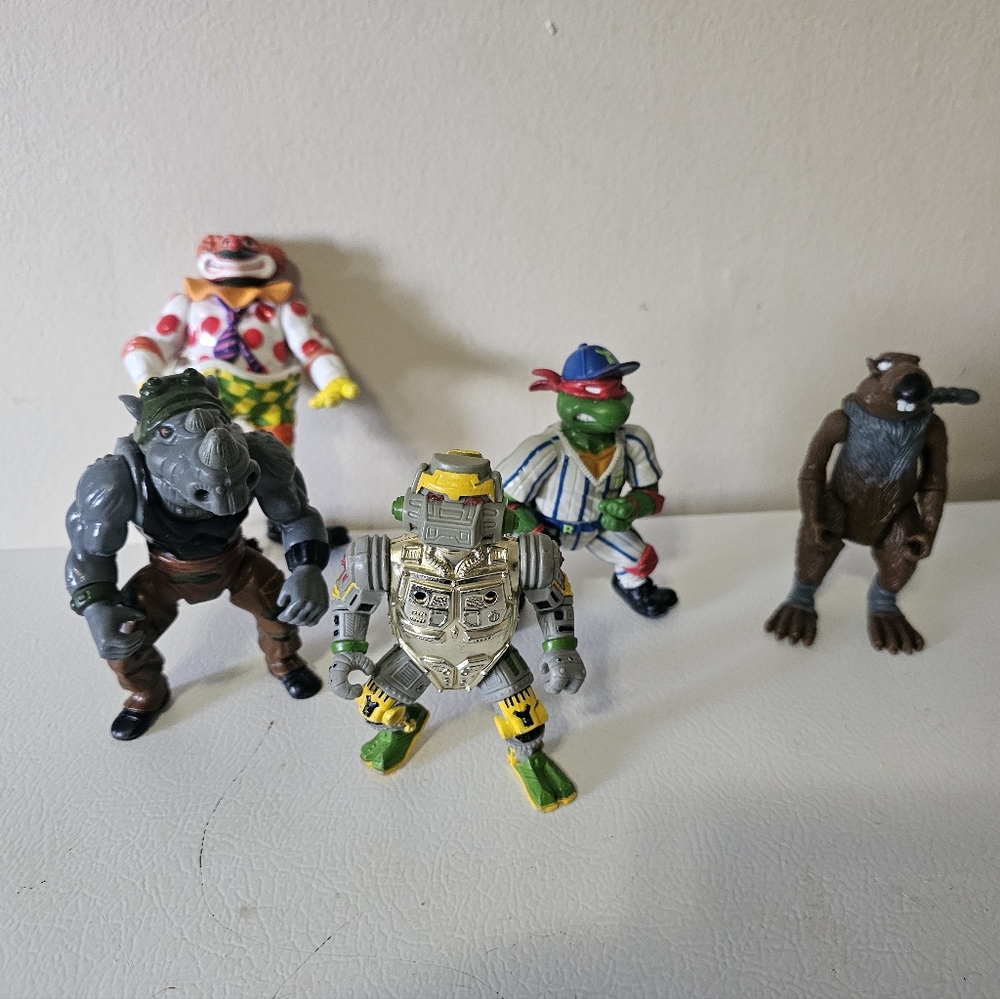 Teenage Mutant Ninja Turtles Action Figures Set Of 5